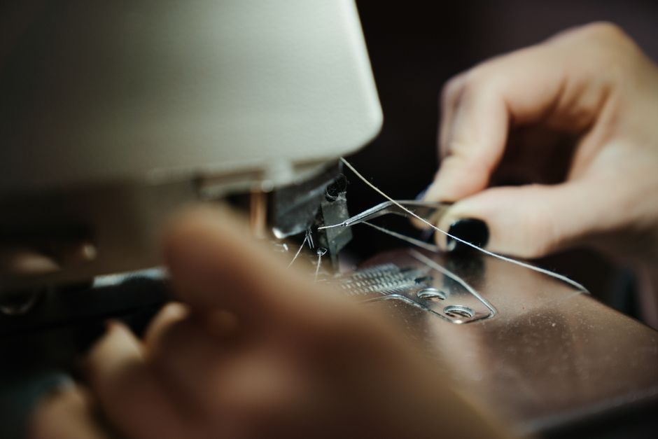 Sewing Machine Close Up